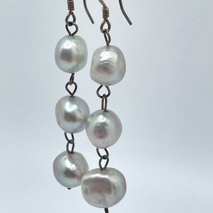 Sterling & Pearl Earrings!
